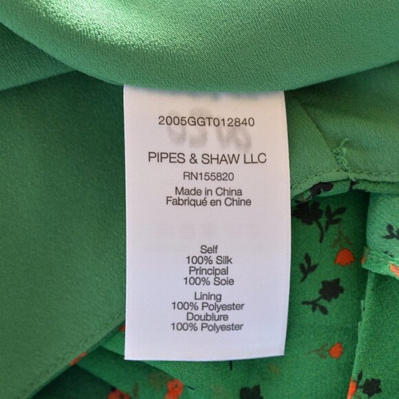 NWT Veronica Beard Amal 100% Silk Dress Sz 10 - Picture 6 of 11